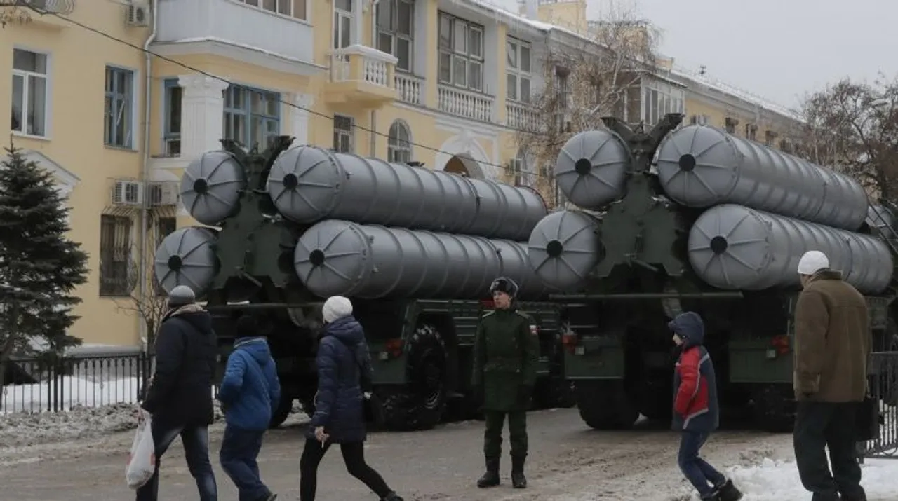 S-400 missile Photograph:(Reuters) 