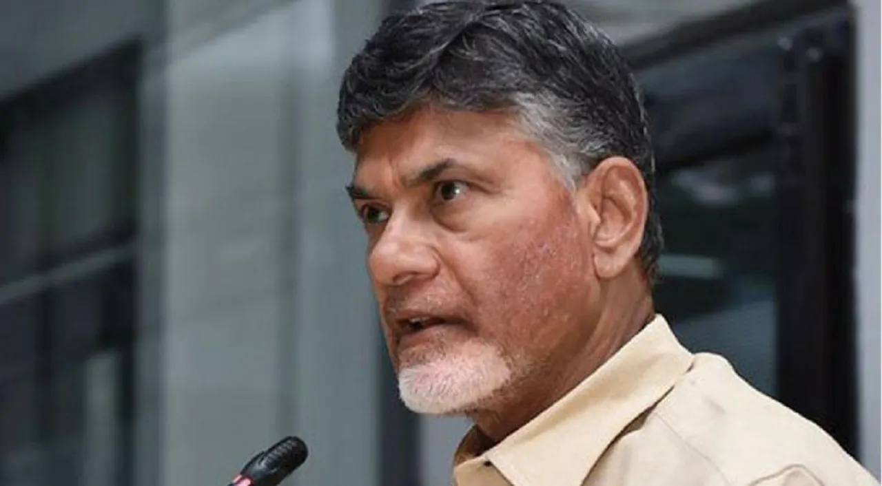  File photo of former Andhra Pradesh CM Chandrababu Naidu.  Photograph:(PTI) 