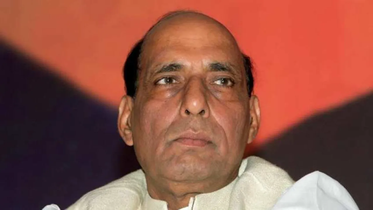  Rajnath Singh Photograph:(Reuters) 