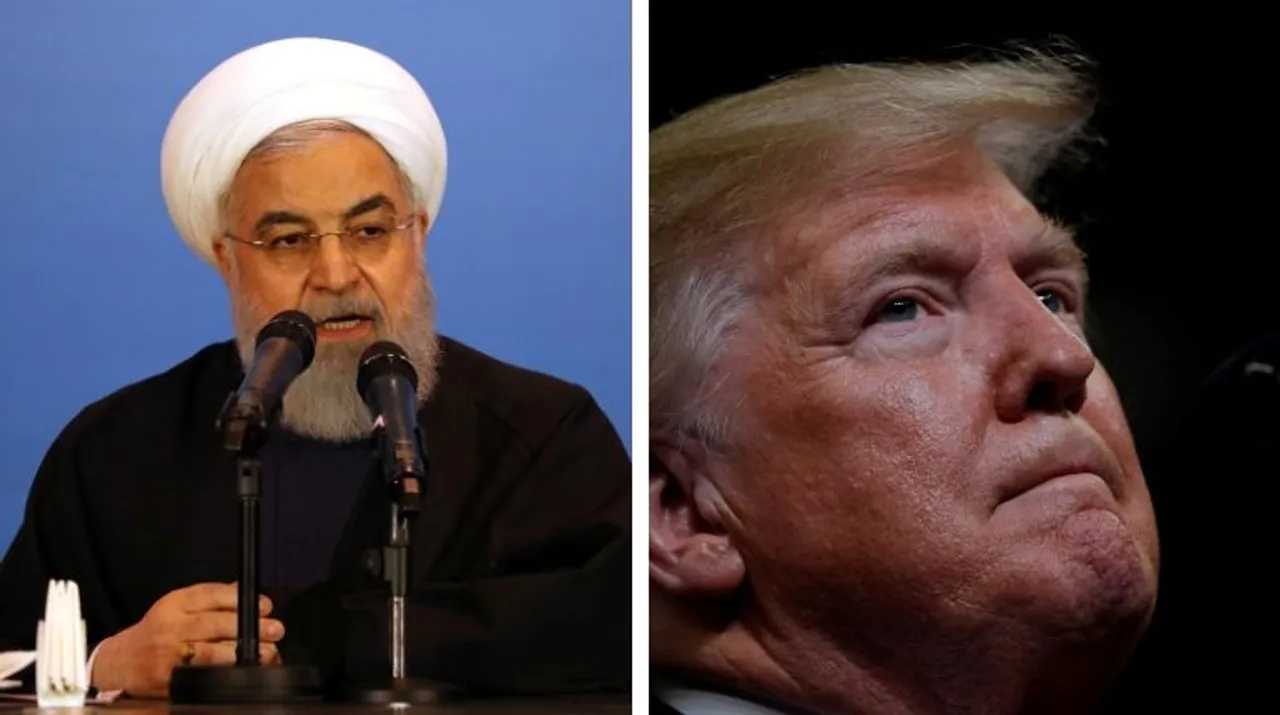  Hassan Rouhani and Donald Trump Photograph:(Reuters) 