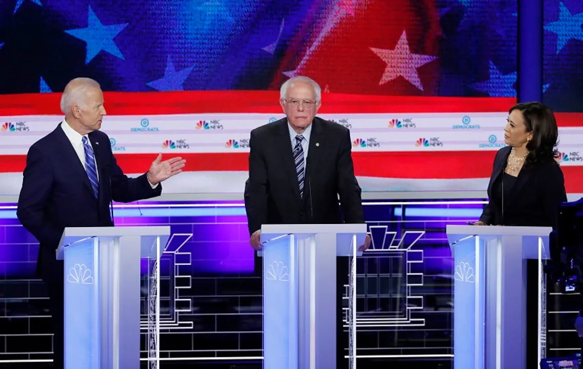  Debate  Photograph:(Reuters) 