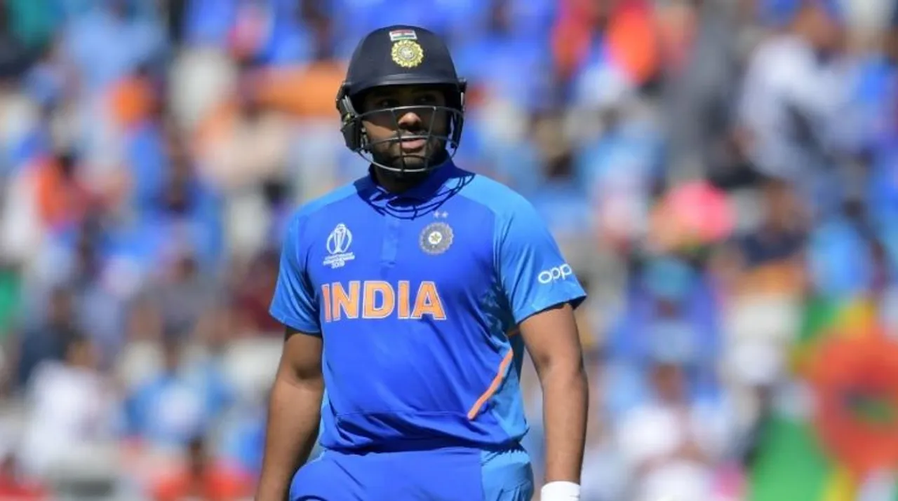  Rohit Sharma Photograph:(AFP) 