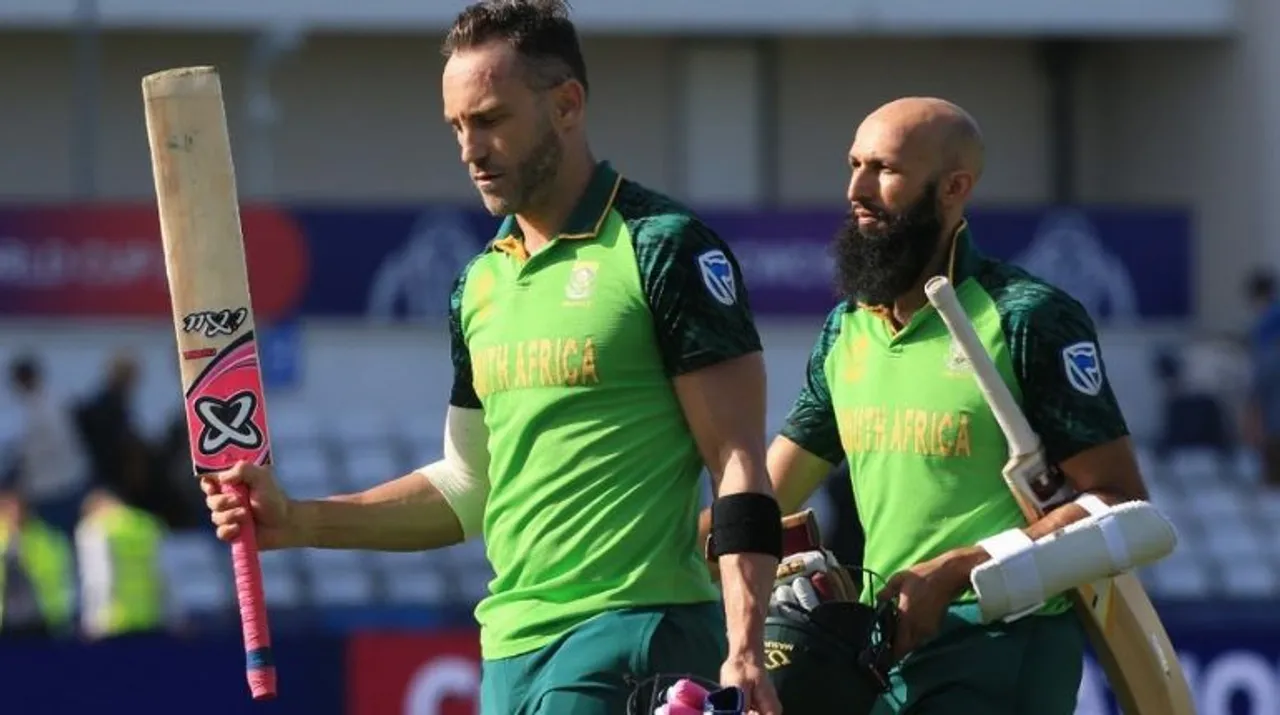  Faf du Plessis Photograph:(AFP) 