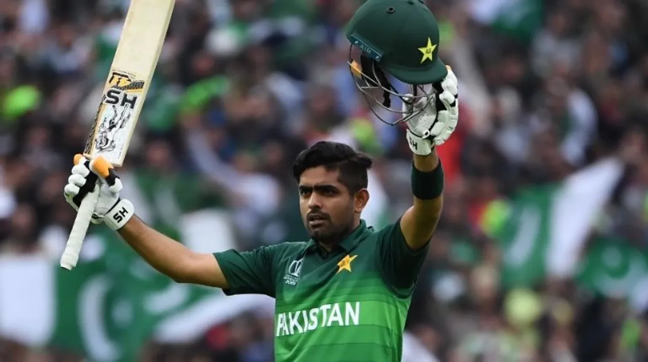  Babar Azam Photograph:(AFP) 