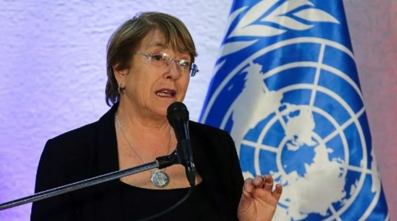  Michelle Bachelet Photograph:(AFP) 
