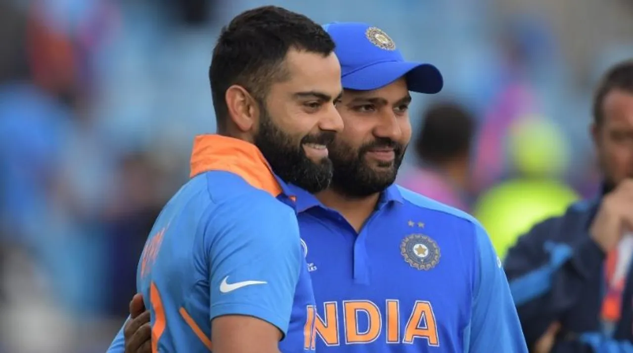  Virat Kohli vs Rohit Sharma Photograph:(AFP) 