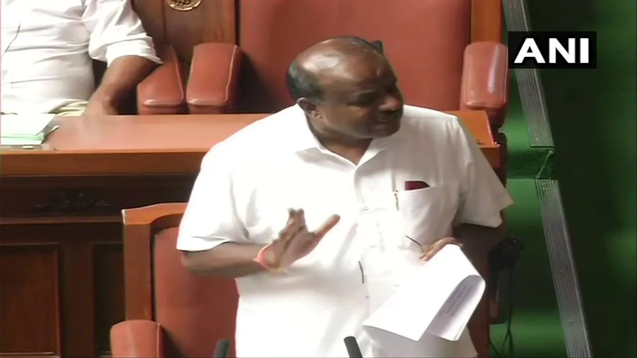  Kumaraswamy Photograph:(ANI) 
