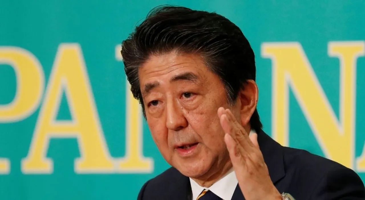  Shinzo Abe Photograph:(Reuters) 