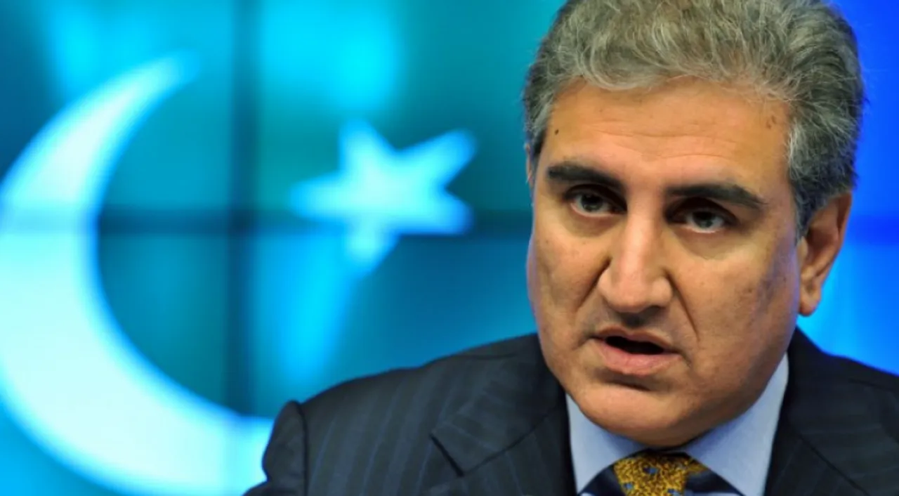  Shah Mahmood Qureshi Photograph:(AFP) 