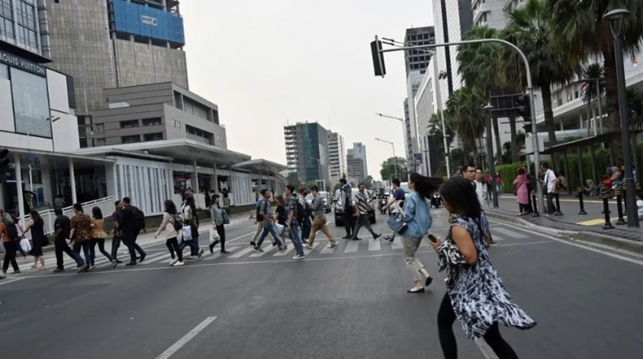  Indonesia  power blackout Photograph:(Reuters) 