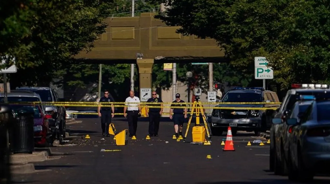 Ohio mass shooting Photograph:(Reuters) 