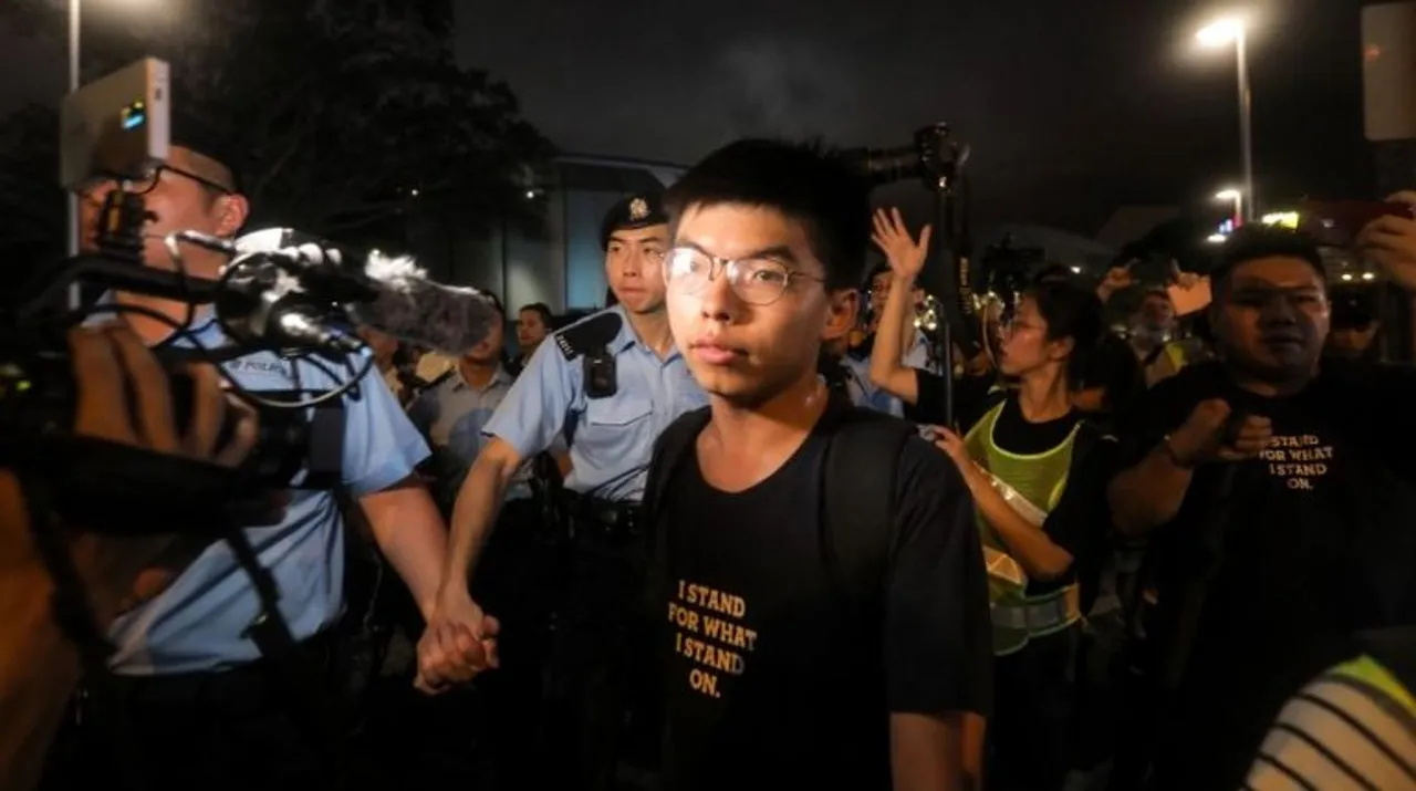  Joshua Wong Photograph:(AFP) 