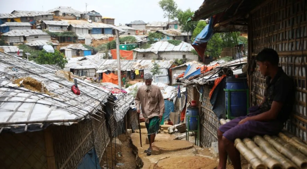  Rohingya camp in Bangaldesh Photograph:(Reuters) 