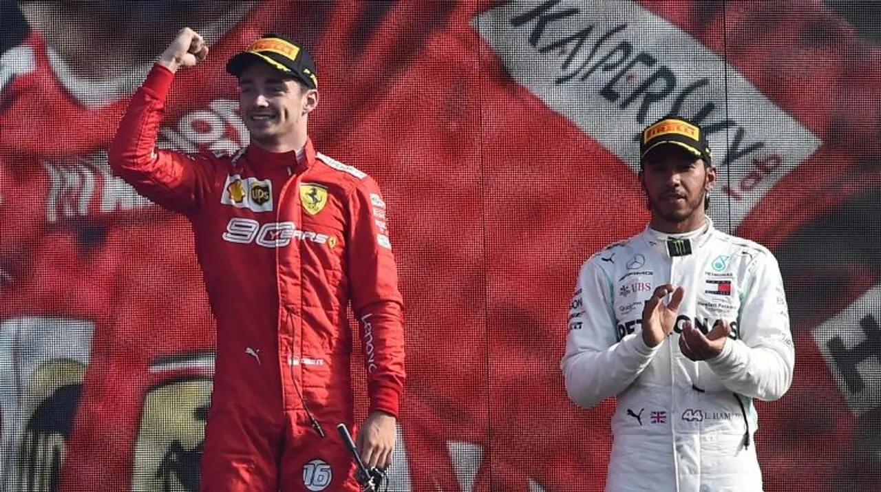  Charles Leclerc Photograph:(Reuters) 