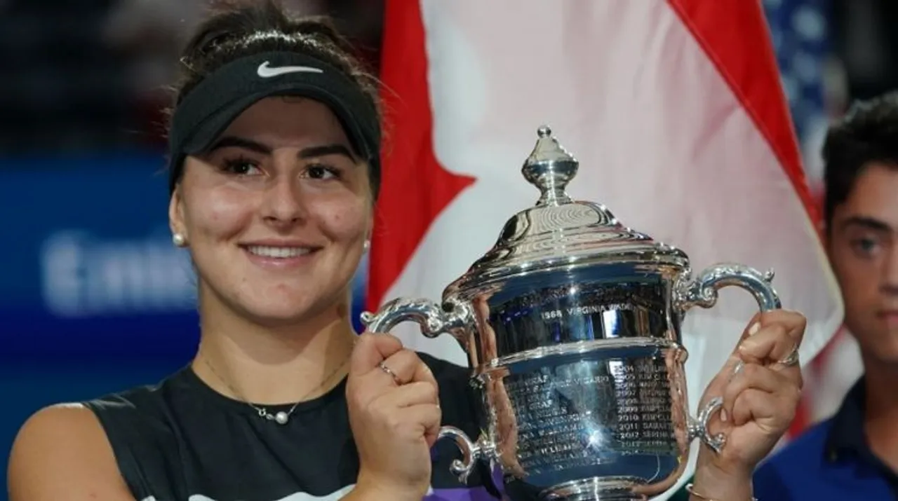  Bianca Andreescu Photograph:(AFP) 