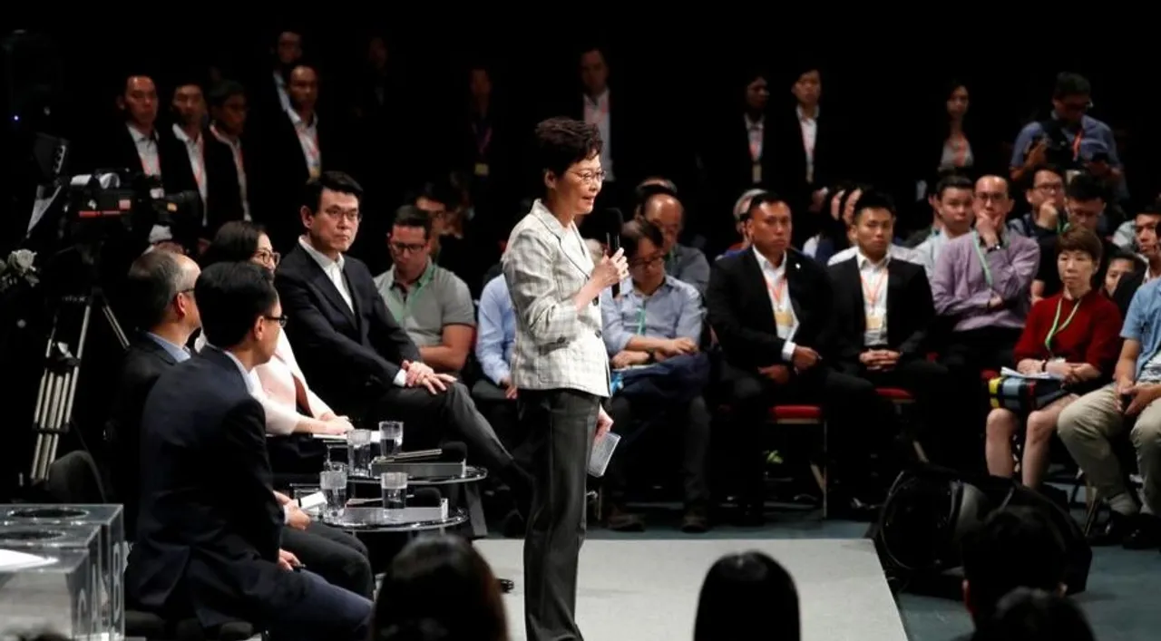  Carrie Lam,  Photograph:(Reuters) 