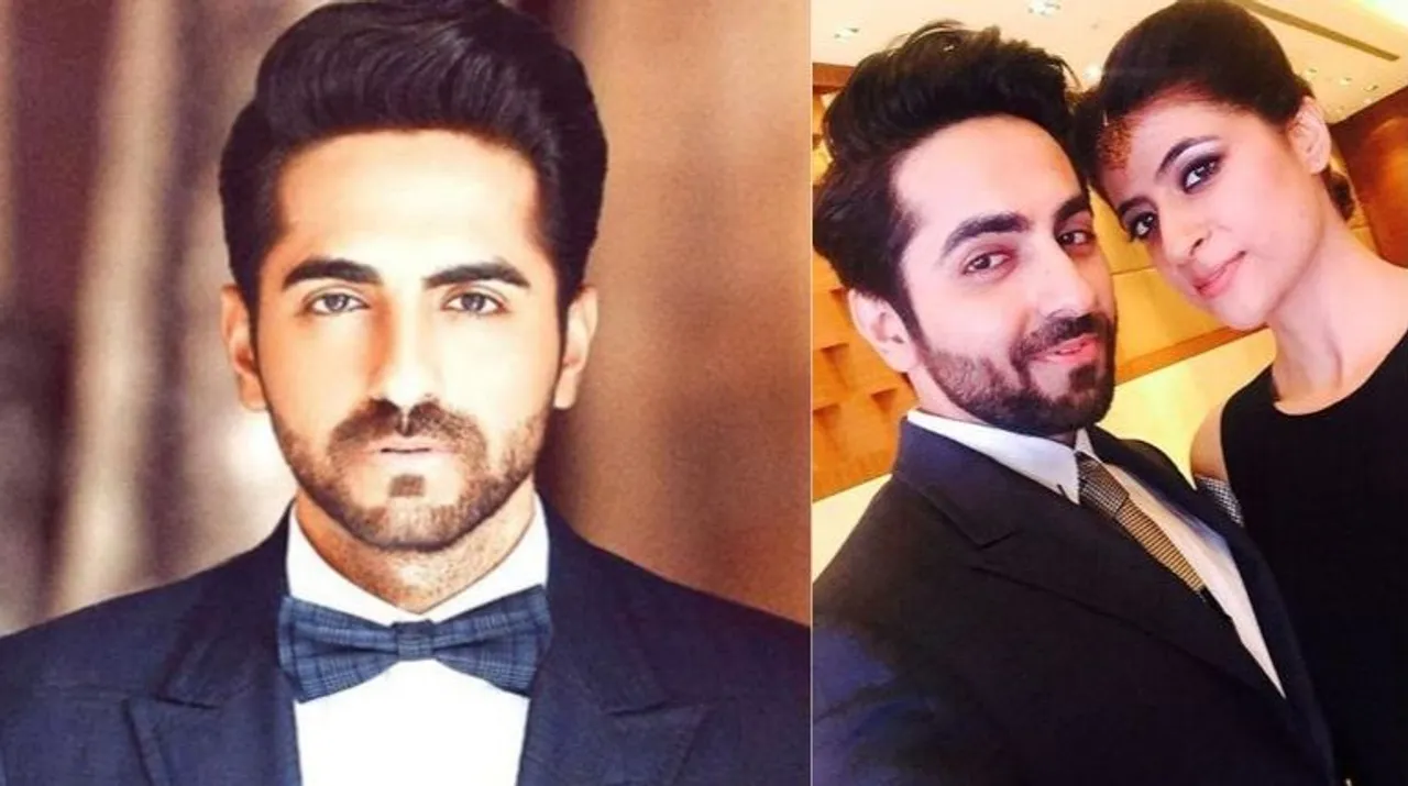  Ayushmann Khurrana and wife Tahira Kashyap. Photograph:(Instagram) 