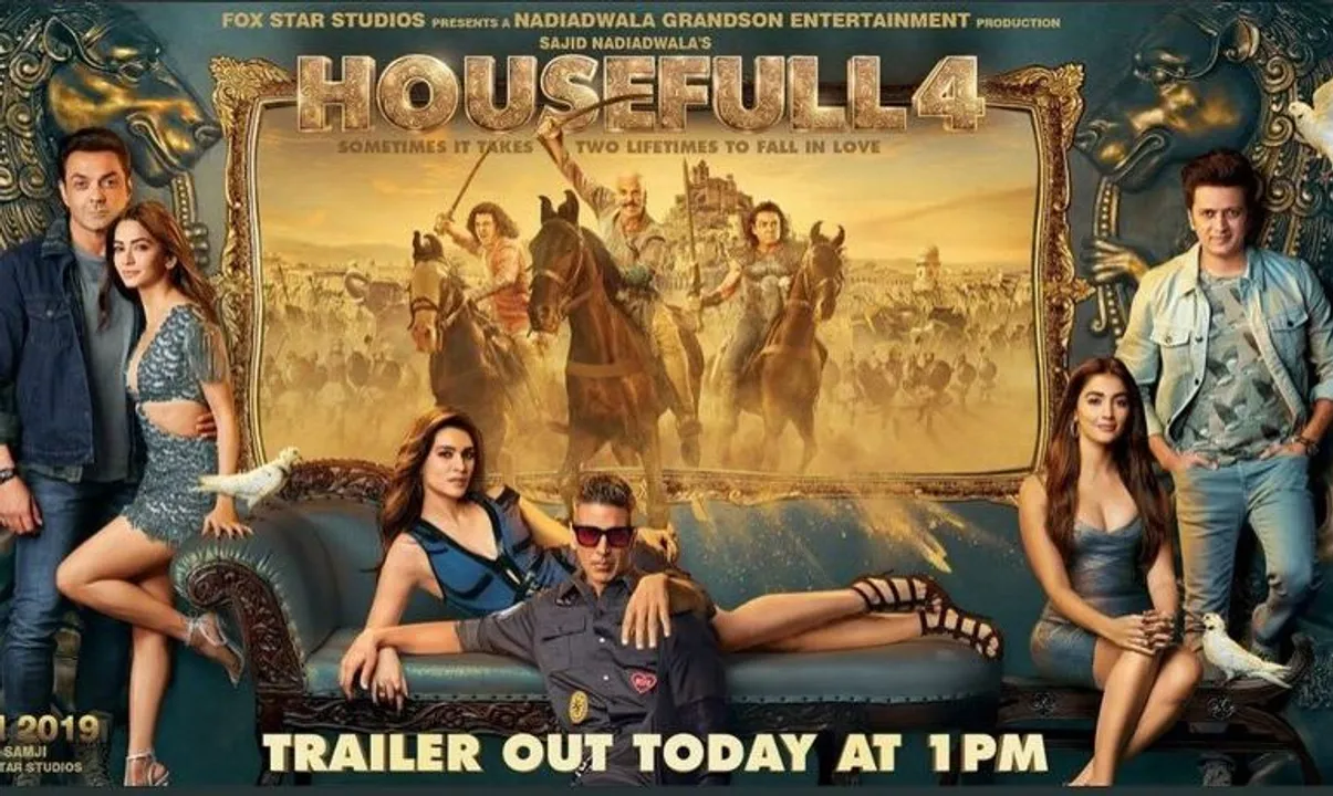  Poster of movie Housefull 4 Photograph:(X) 