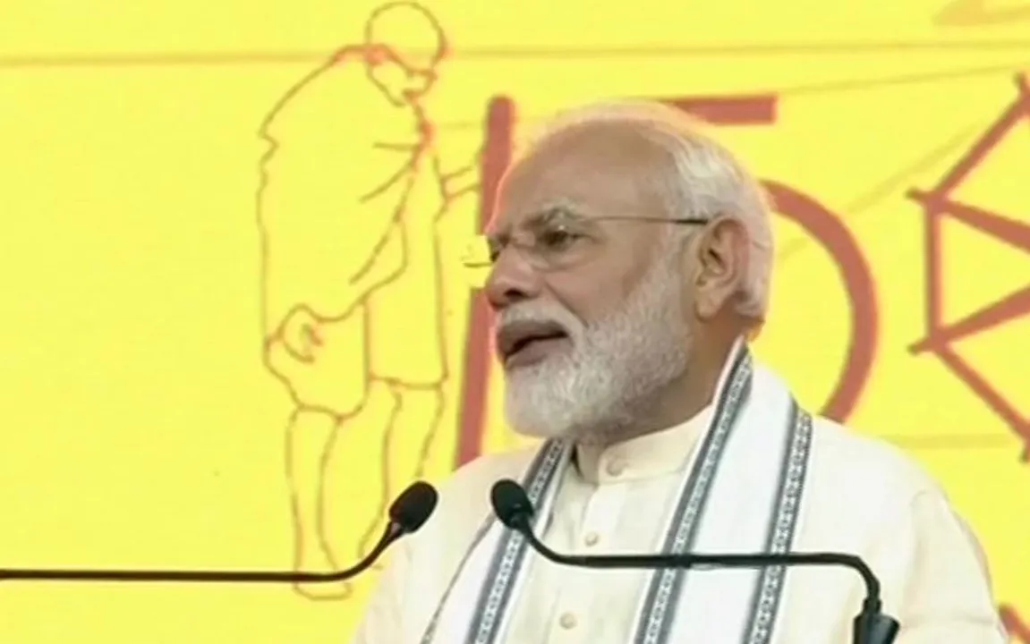  PM Modi Photograph:(ANI) 