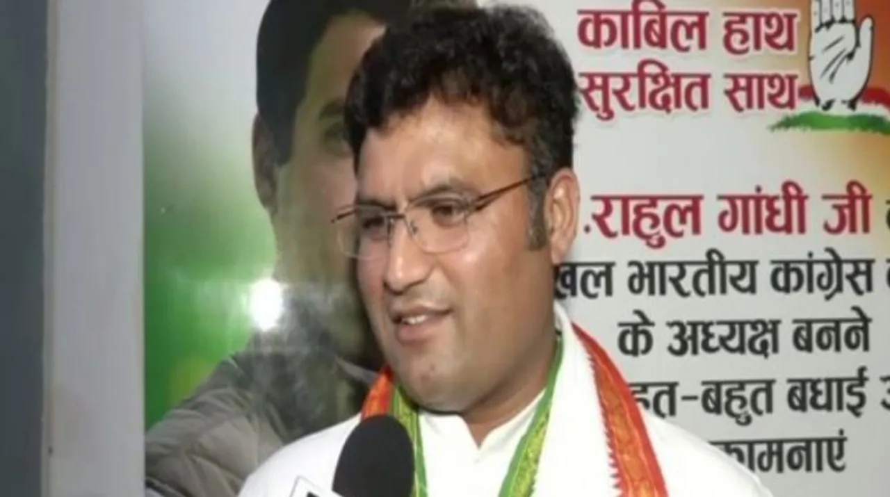   Ashok Tanwar Photograph:(ANI) 