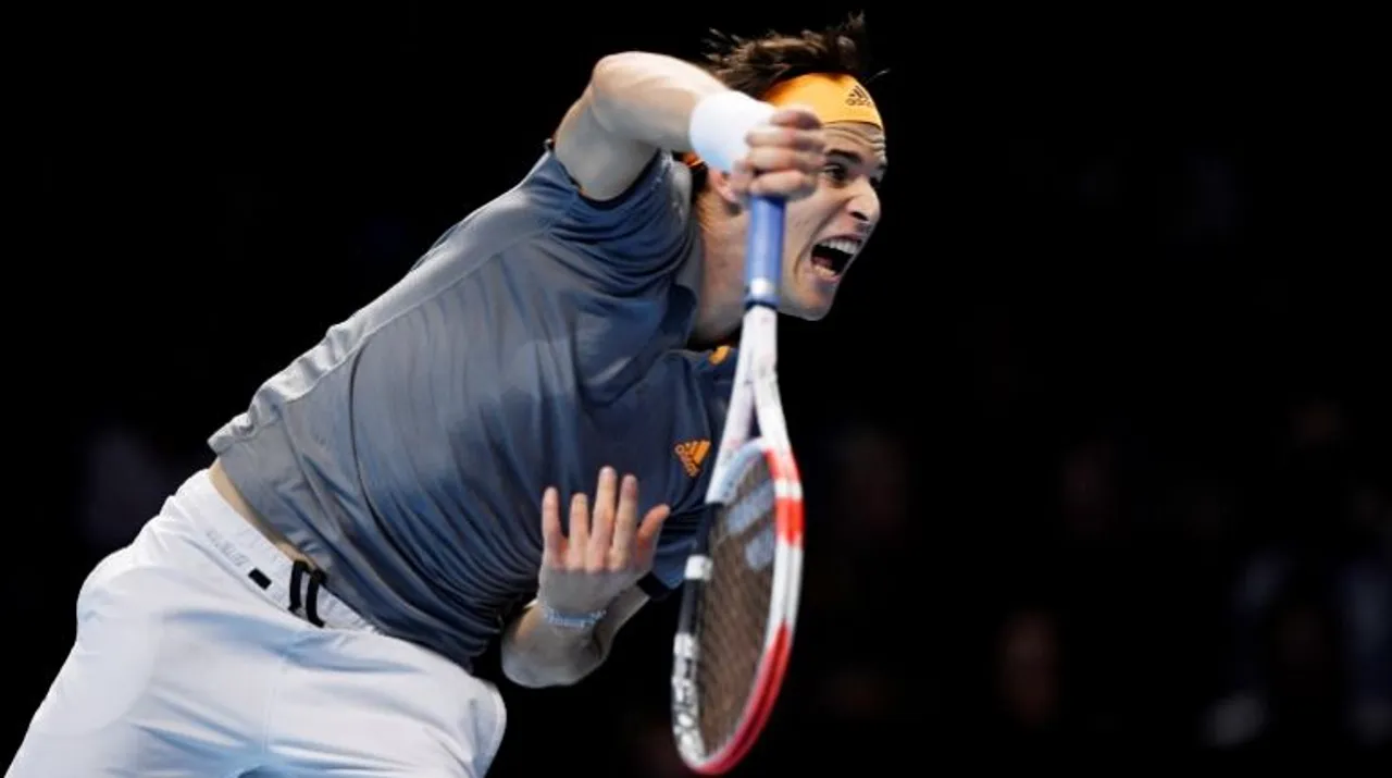 Dominic Thiem Photograph:(Reuters) 
