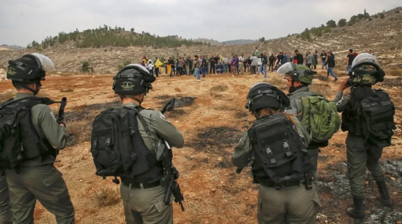  Israel Army  Photograph:(AFP) 