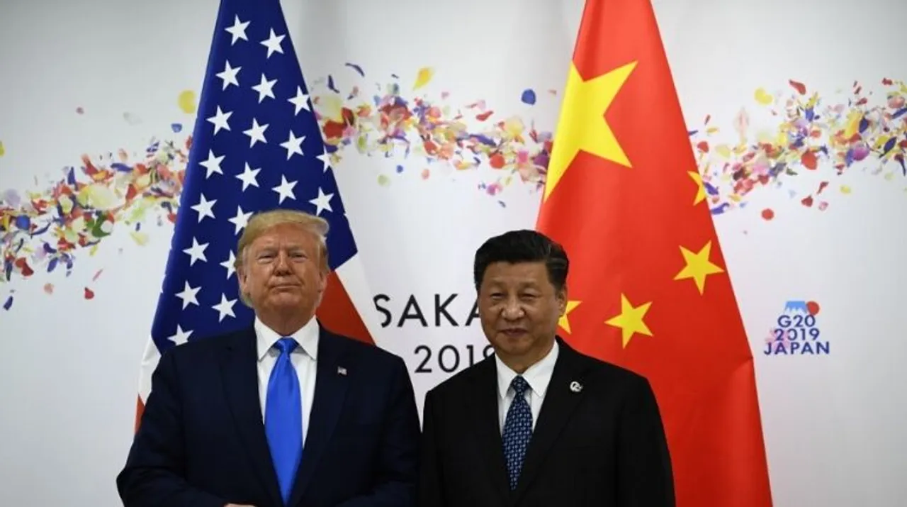  Trump-Jinping Photograph:(AFP) 