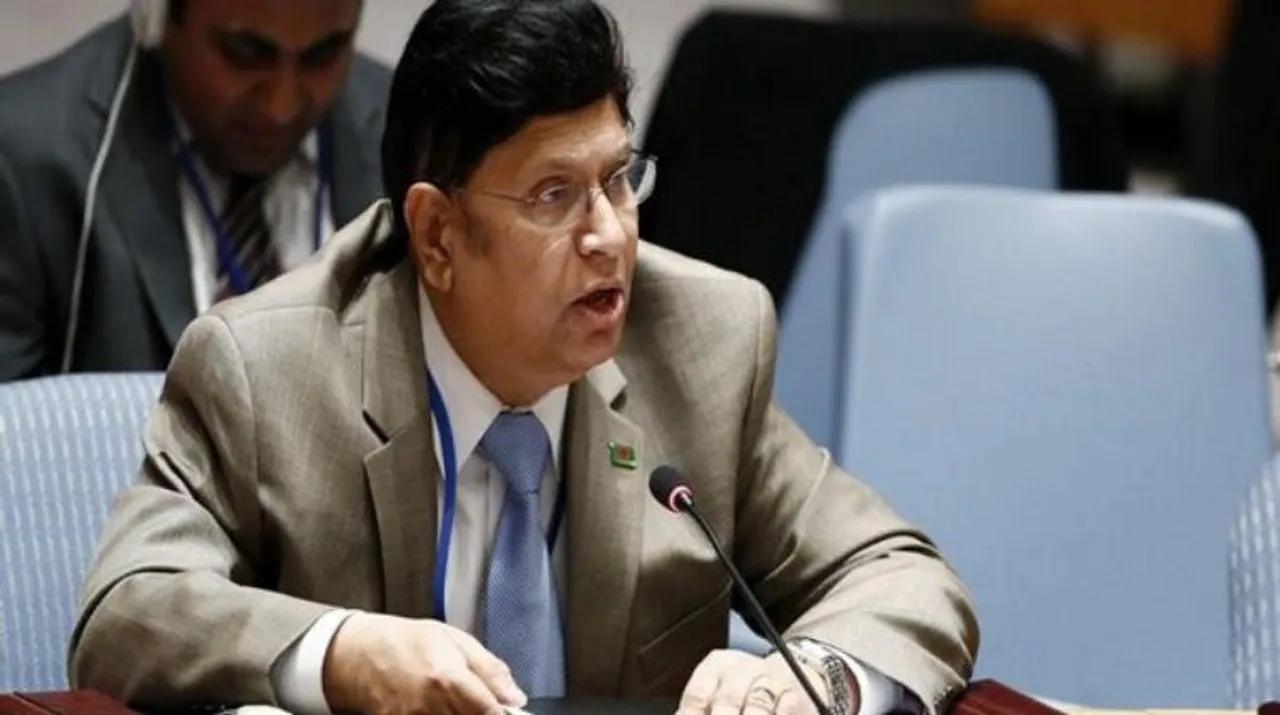  Bangladesh Foreign Minister AK Abdul Momen Photograph:(ANI) 