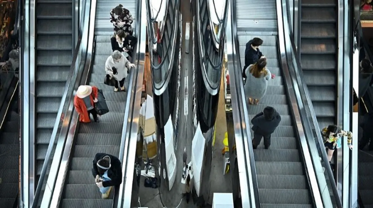  Shopping Mall Photograph:(AFP) 