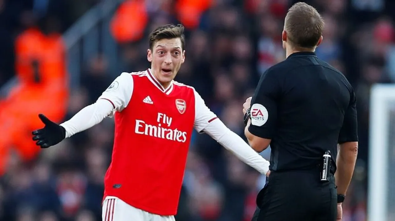  Mesut Ozil Photograph:(Reuters) 