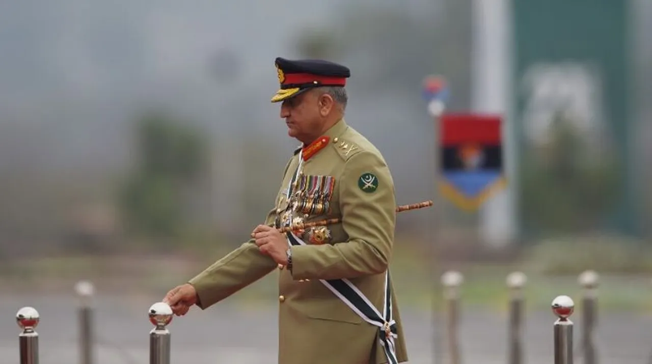  Pakistan's army chief General Qamar Javed Bajwa Photograph:(AFP) 