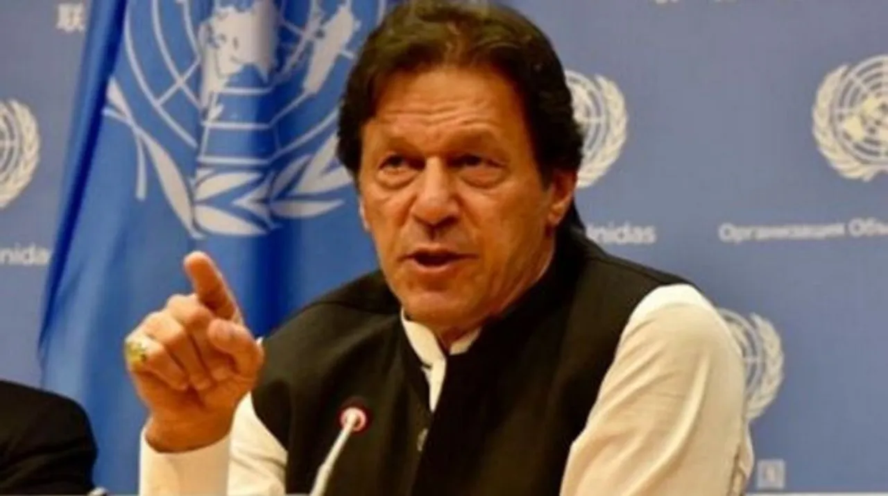  Prime Minister Imran KhanÂ  Photograph:(ANI) 