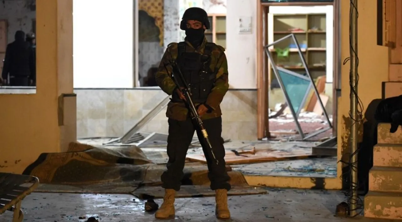  Pakistan mosque blast Photograph:(AFP) 
