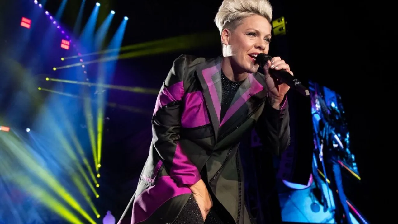  P!NK  Photograph:(AFP) 