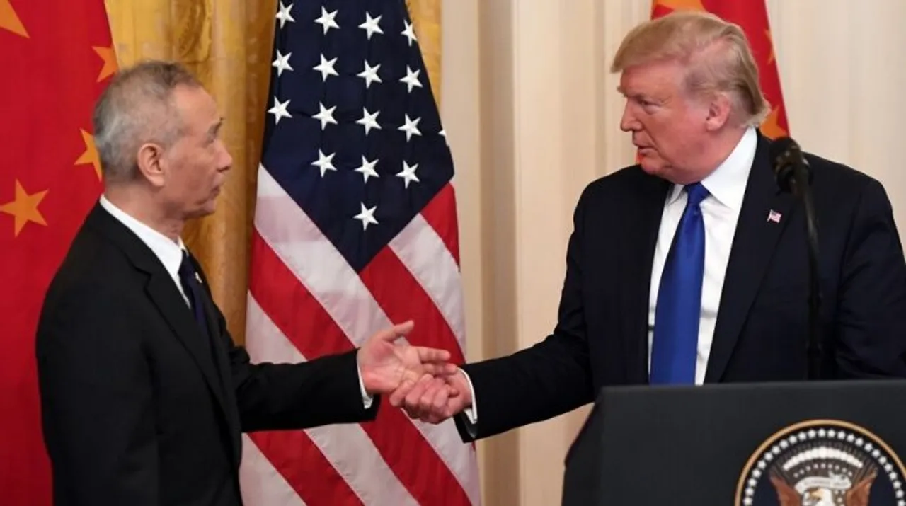  trade deal Photograph:(AFP) 