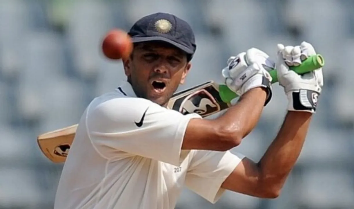  Dravid Photograph:(AFP) 