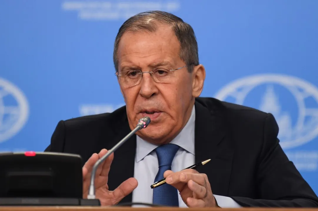  Acting Russian Foreign Minister Sergei LavrovÂ  Photograph:(AFP) 