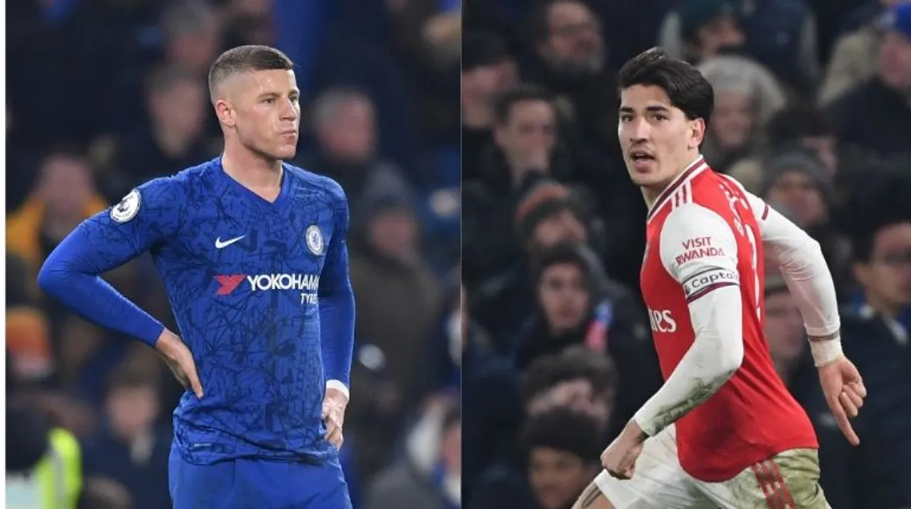  Rose Barkley (L) and Hector Bellerin (R) Photograph:(AFP) 
