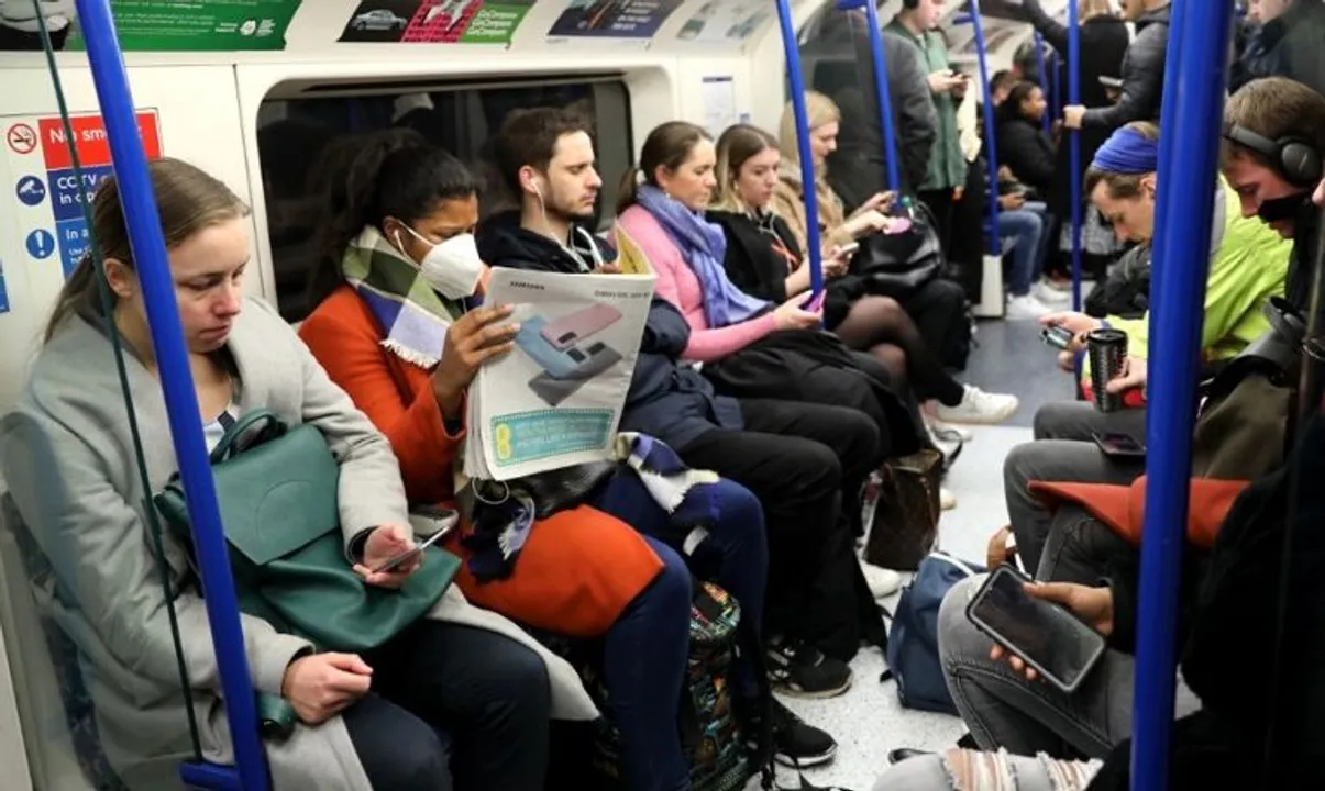  London tube stations shut down amid COVID-19 outbreak Photograph:(Reuters) 