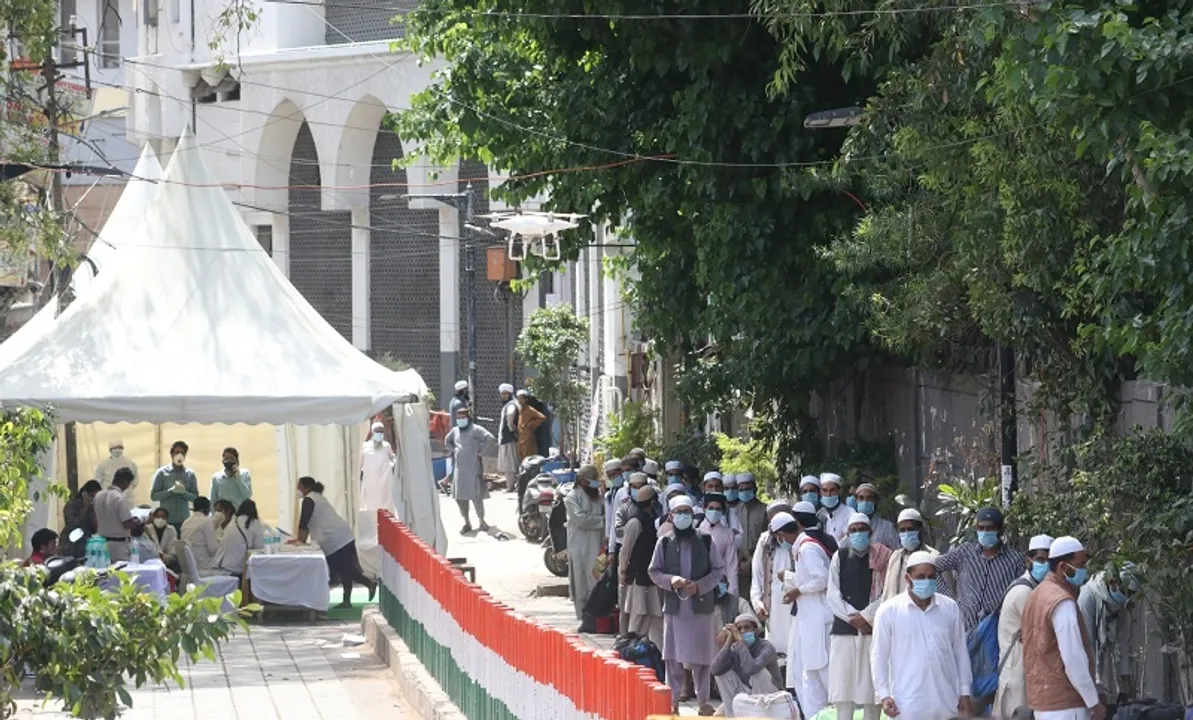  Tablighi Jamaat members Photograph:(IANS) 