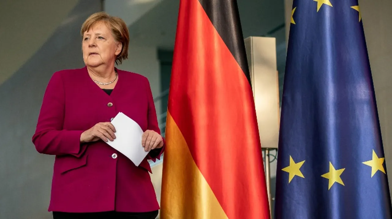  Angela Merkel Photograph:(Reuters) 
