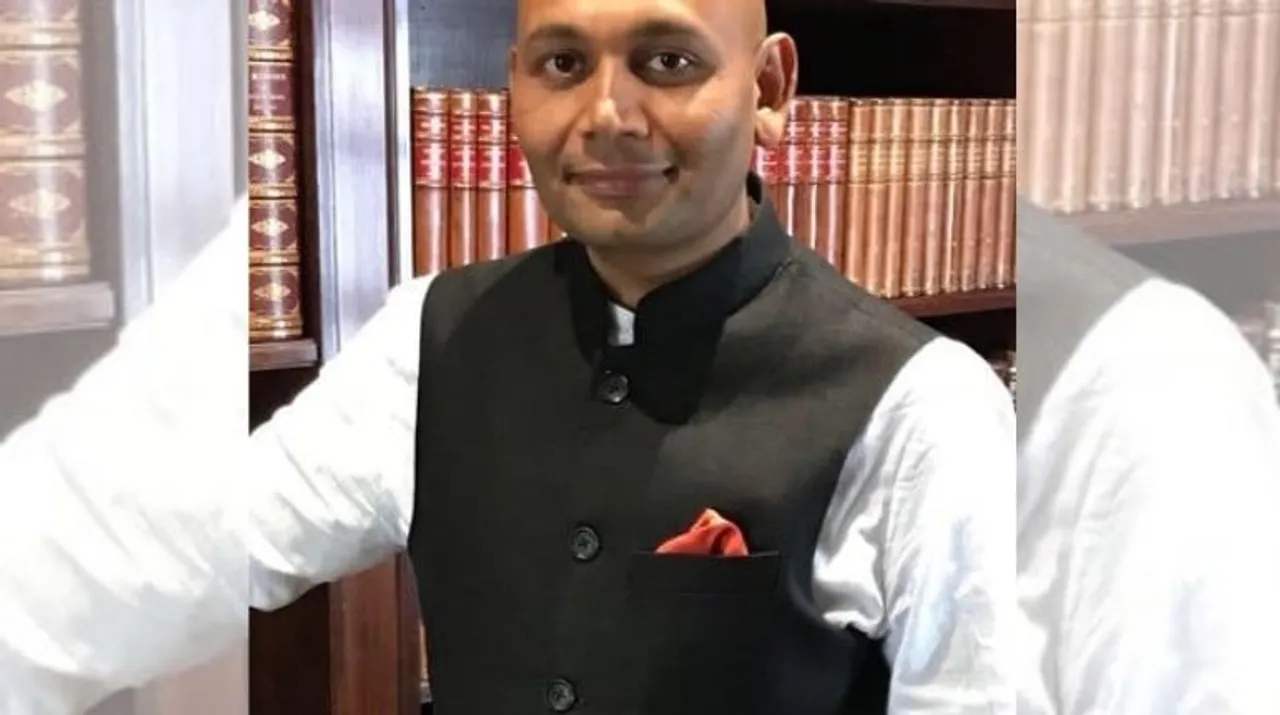  Indian poet-diplomat Abhay Kumar Photograph:(X) 