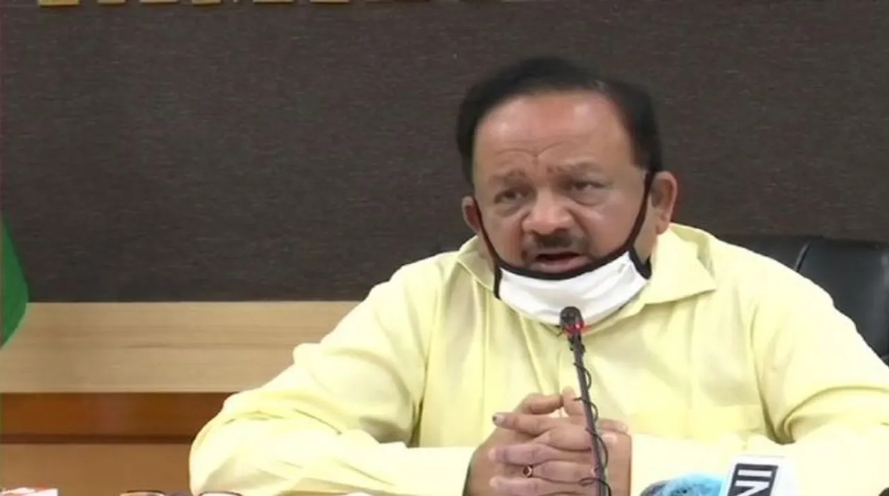  Harsh Vardhan Photograph:(ANI) 