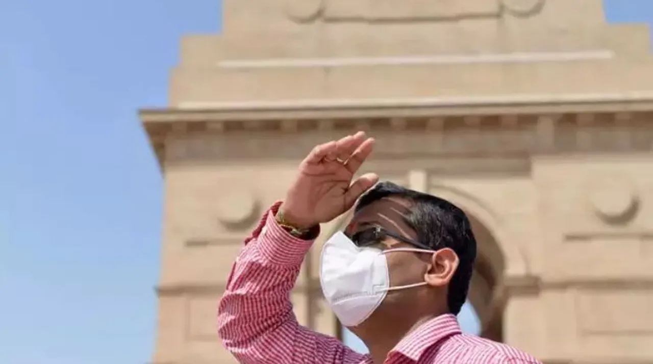  Coronavirus in Delhi Photograph:(ANI) 