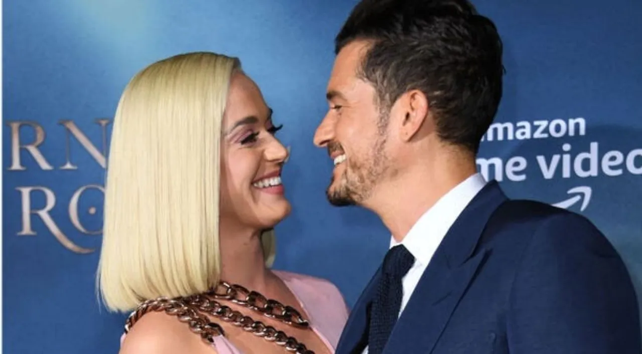   Katy Perry & Orlando Bloom Photograph:(X) 