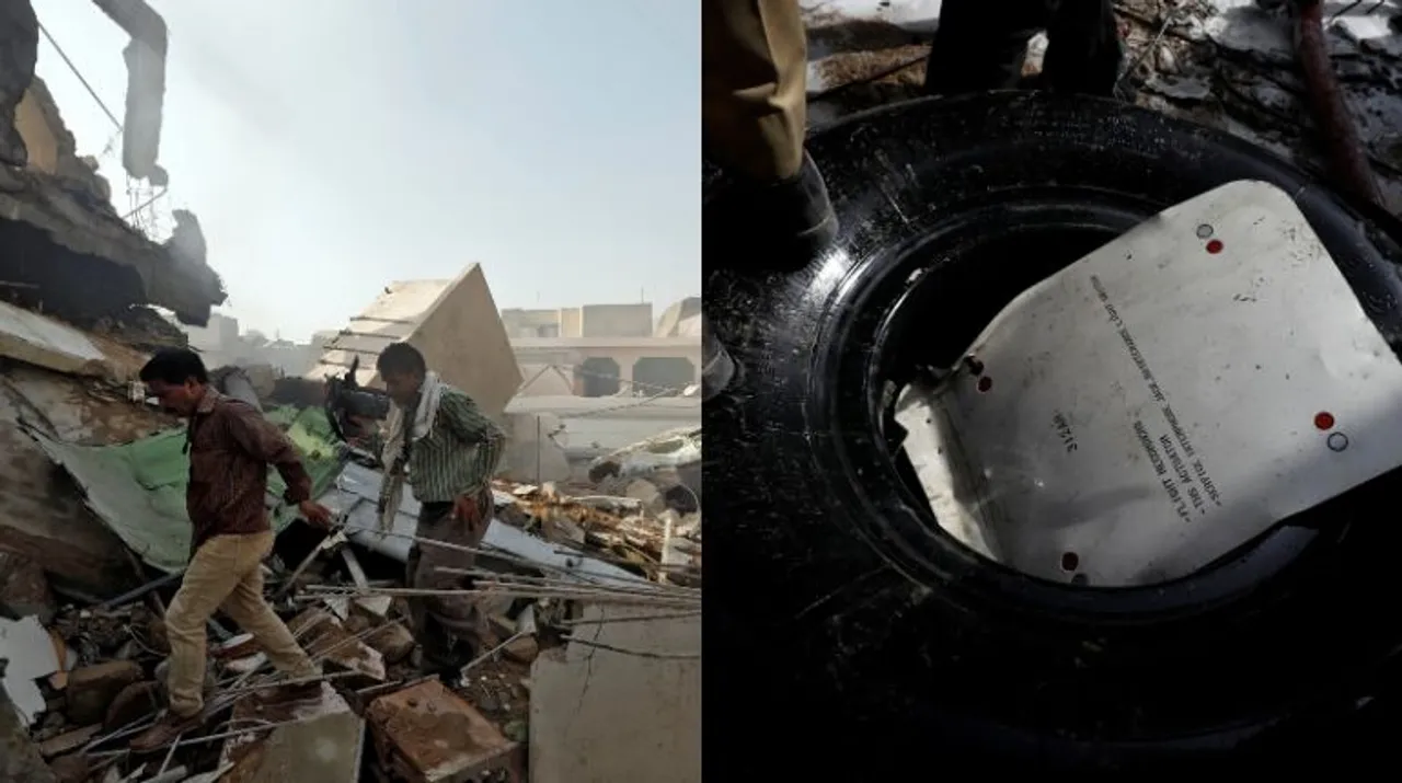  PIA's crash site Photograph:(Reuters) 