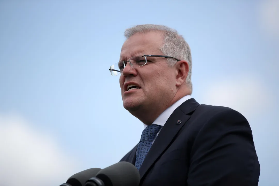  Scott Morrison Photograph:(Reuters) 