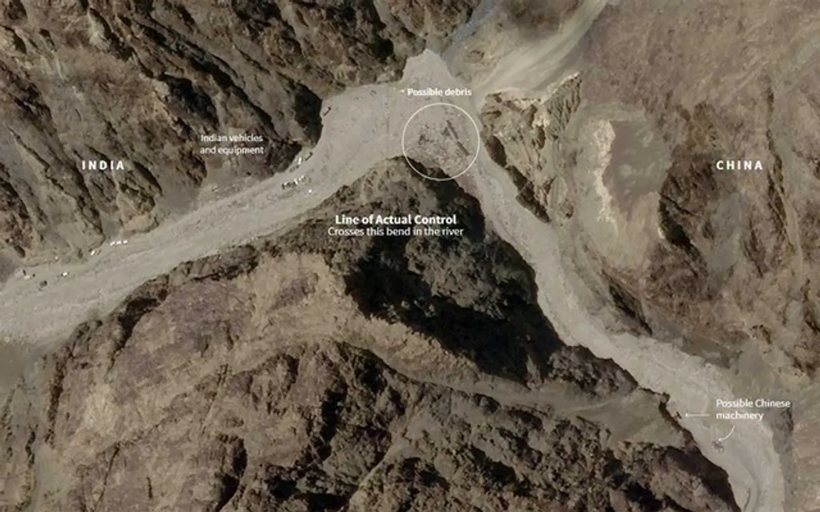 India China border dispute Photograph:(Reuters) 