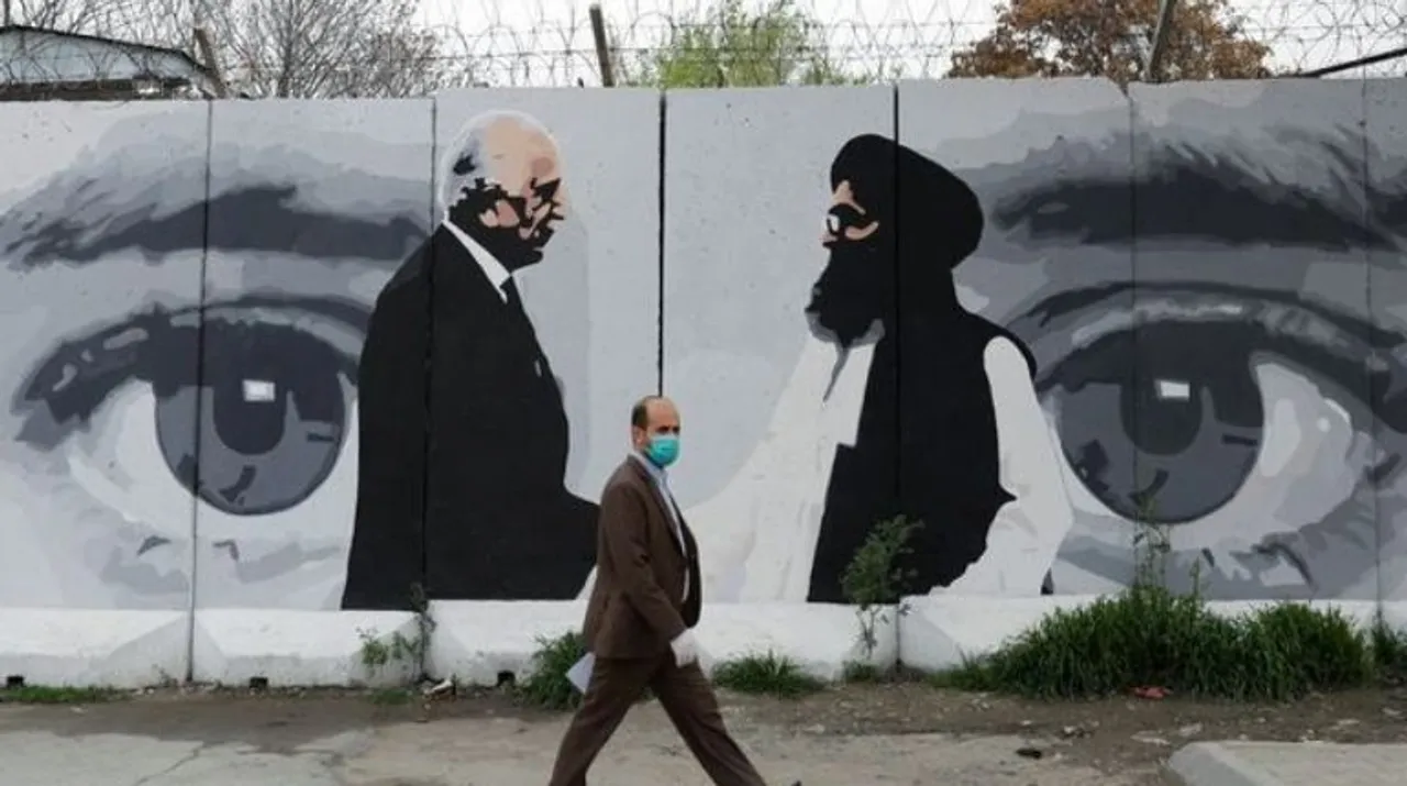  Taliban-Afghanistan peace talks Photograph:(Reuters) 