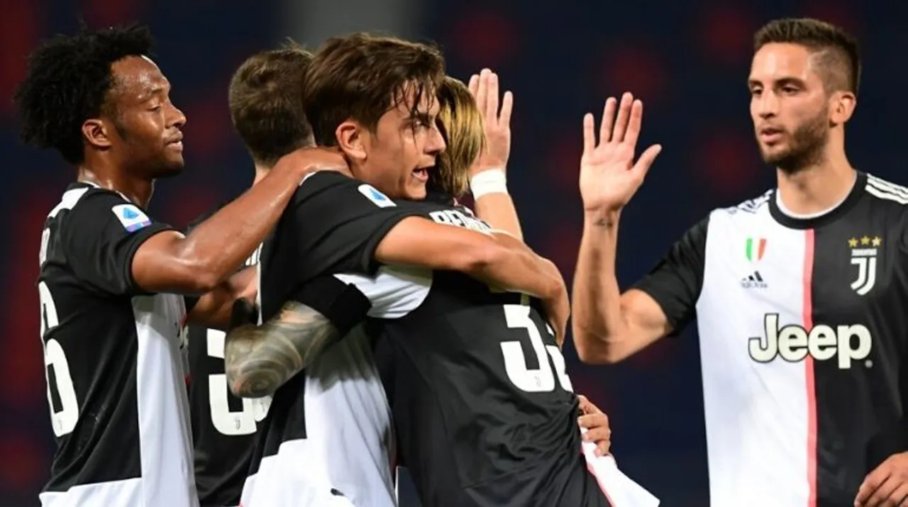  Serie A: Ronaldo, Dybala star as Juventus win easy against Bologna Photograph:(AFP) 